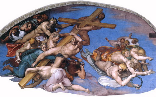 Symbols of the Passion, left Symbols of the Passion, left