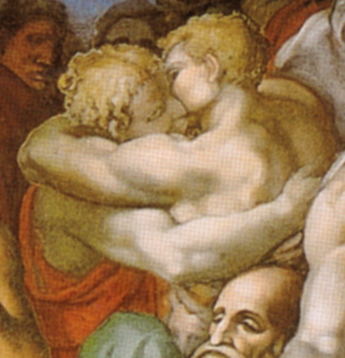 Hug, detail